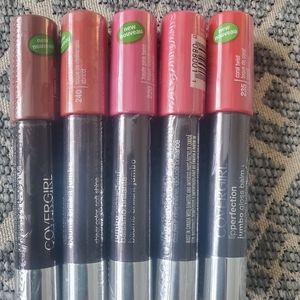 NWT 5 COVERGIRL lipperfection jumbo gloss balm